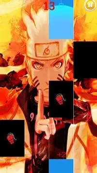 Magic Piano Tiles : Naruto OST Screen Shot 4