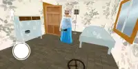 Blue Granny :Horror Scary MOD Screen Shot 1