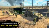 ArmyBus Prisoner Transport :3D Bus Simulator Games Screen Shot 0