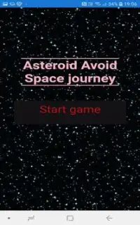 Asteroid Dodging Game - Classic Arcade Game Screen Shot 0