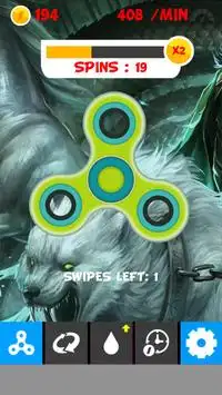 Finger Spinner Game Screen Shot 1