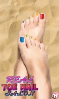 Real Toe Nail Salon Screen Shot 1