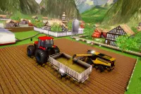 Game Mengemudi Traktor 2020 - Simulator Pertanian Screen Shot 3
