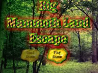 Big Mammoth Land Escape Screen Shot 1