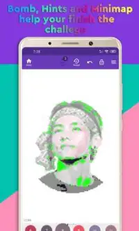 BTS Pixel Art Screen Shot 3