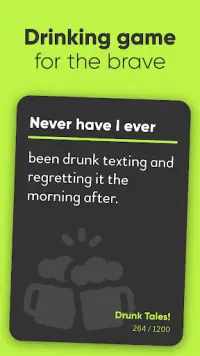 Never Have I Ever - Drinking game 18  Screen Shot 1