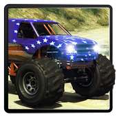 Monster Truck Stunt Racing Cars Simulation Game 3D