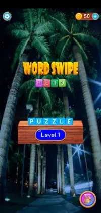 Word Swipe Hero Screen Shot 0