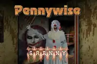 Pennywise! Evil Clown Granny - Scarry Horror Mod Screen Shot 0