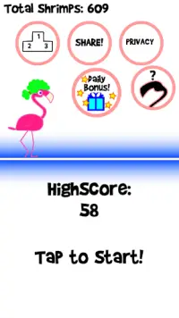 Flamingo Game: Tap Tap Run 🦩 Screen Shot 0