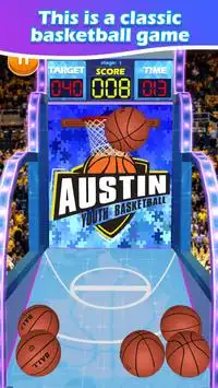 Dunk Stars - Basketball Shotting Hoop Games Free Screen Shot 0