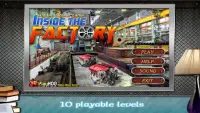 Hidden Object Games Free New Inside the Factory Screen Shot 2