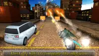 Real Knight Biker Highway Stunt Racing Game 2017 Screen Shot 1