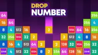 Drop Number: Number Puzzle 2048 Screen Shot 0