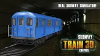 सबवे ट्रेन 3 डी कंट्रोल Screen Shot 1