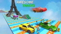 Superhero car Driving Games: Extreme GT Racing Screen Shot 2