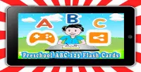 Preschool ABC 123 Flash Cards Screen Shot 0