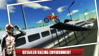 Trail Bike Vs Train Race Screen Shot 5