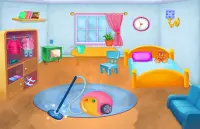 ハウスクリーニング 家の掃除をします 子供のためのゲーム Screen Shot 3