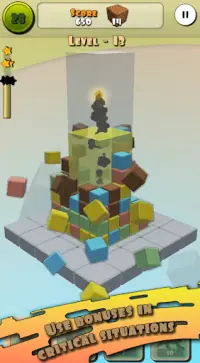 Blast Tower : Match Cubes 3D Screen Shot 5