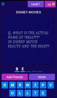 DISNEY TRIVIA FREE QUIZ GAME QUESTIONS AND ANSWERS Screen Shot 0