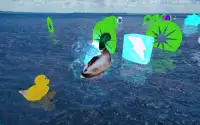 Crazy Duck angry chicken Floating 2018: Duck game Screen Shot 4