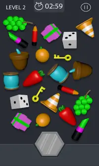 Match it - 3D Objects Matching Game | pairs game Screen Shot 2