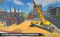 Crane Excavator Driving Sim City Construction 2018 Screen Shot 1