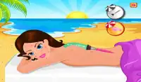 Beach Spa Games for Girls Screen Shot 1