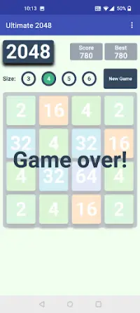 ULTIMATE 2048 AI Screen Shot 3