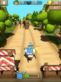 Sponge jungle run : Subway Games Screen Shot 0