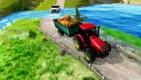 Traktor pertanian panen panen permainan mengemudi Screen Shot 1