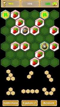 Hexa Mix - puzzle con bombas. Screen Shot 6