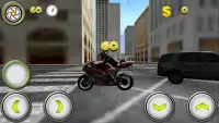 モト自転車ドリフトトラフィック Screen Shot 4