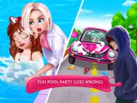 Secret High School 5 - The Pool Story Screen Shot 3