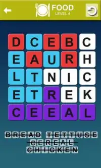 Connect word-Letter Swipe-Word Search-Word Match Screen Shot 1