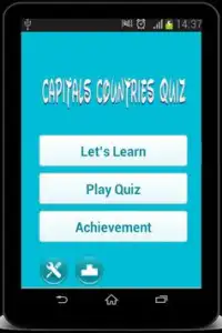 Countries Capital Quiz Screen Shot 1