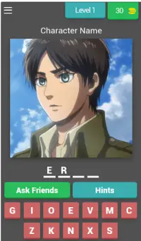 Attack On Titan Quiz Screen Shot 0