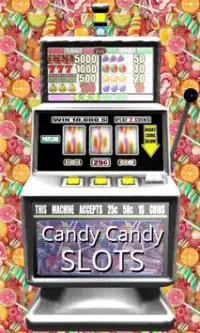 3D Candy Candy Slots - Free Screen Shot 0