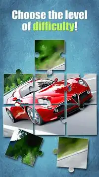 Yapboz Oyunları - Arabalar Screen Shot 5