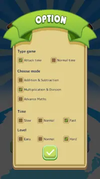 Maths Game - Maths Training Screen Shot 1