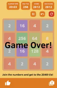 2048 Screen Shot 2