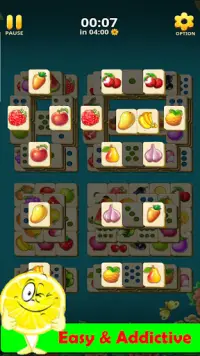 Mahjong Fruits - Solitaire Screen Shot 1