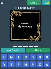 Fill in the Blank Word Quiz Screen Shot 15