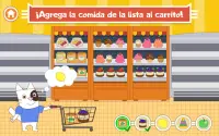 Cats Pets: Supermercado Juego Niños 4 años! Screen Shot 12