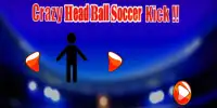 Crazy Head Soccer Ball Kick!! Screen Shot 0
