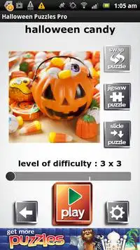 Puzzles de Halloween - Juegos Screen Shot 2