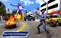 Light Speed Hero Rescue City : Flying Rope Hero 3d Screen Shot 5