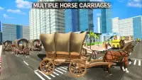 Simulador de transporte de carro de caballo Screen Shot 3