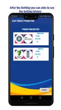 Easy cricket Prediction 2019 Screen Shot 3